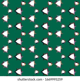 Abstract background texture in geometric ornamental style. Seamless design.