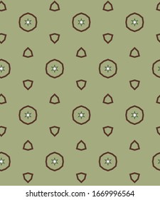 Abstract background texture in geometric ornamental style. Seamless design.