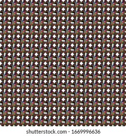 Textura de fondo abstracta en estilo ornamental geométrico. Diseño impecable.