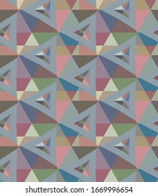 Abstract background texture in geometric ornamental style. Seamless design.