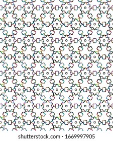 Abstract background texture in geometric ornamental style. Seamless design.