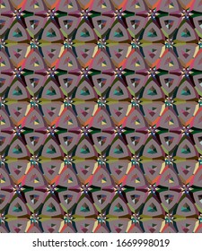 Textura de fondo abstracta en estilo ornamental geométrico. Diseño impecable.