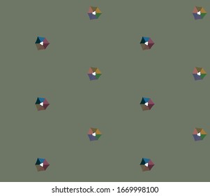 Abstract background texture in geometric ornamental style. Seamless design.