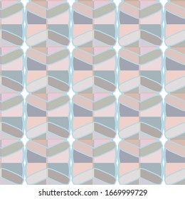 Abstract background texture in geometric ornamental style. Seamless design.