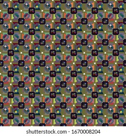 Textura de fondo abstracta en estilo ornamental geométrico. Diseño impecable.