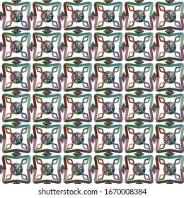 Abstrakte Hintergrundtextur im geometrischen Zierstil. Nahtloses Design.