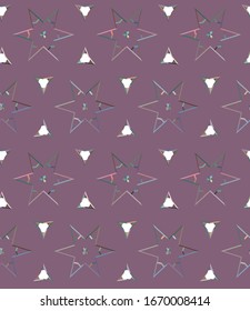 Abstract background texture in geometric ornamental style. Seamless design.