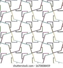 Abstract background texture in geometric ornamental style. Seamless design.