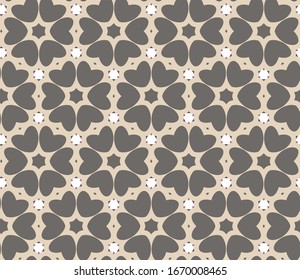 Abstract background texture in geometric ornamental style. Seamless design.