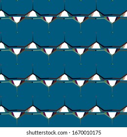 Abstract background texture in geometric ornamental style. Seamless design.