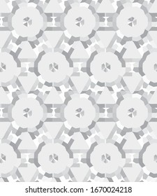 Abstract background texture in geometric ornamental style. Seamless design.