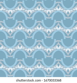 Abstract background texture in geometric ornamental style. Seamless design.