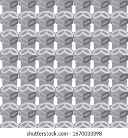 Abstrakte Hintergrundtextur im geometrischen Zierstil. Nahtloses Design.