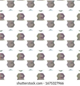 Abstrakte Hintergrundtextur im geometrischen Zierstil. Nahtloses Design.