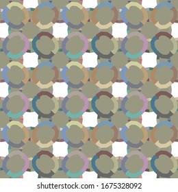 Abstrakte Hintergrundtextur im geometrischen Zierstil. Nahtloses Design.