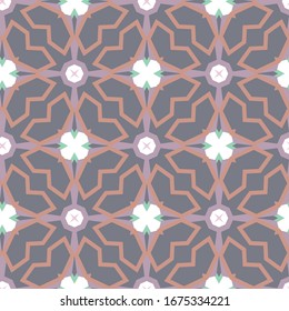 Abstract background texture in geometric ornamental style. Seamless design.