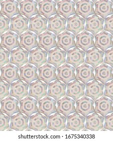 Abstract background texture in geometric ornamental style. Seamless design.