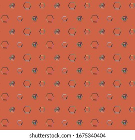 Textura de fondo abstracta en estilo ornamental geométrico. Diseño impecable.