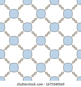 Abstrakte Hintergrundtextur im geometrischen Zierstil. Nahtloses Design.