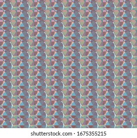 Abstract background texture in geometric ornamental style. Seamless design.