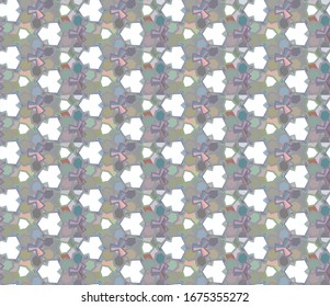 Abstract background texture in geometric ornamental style. Seamless design.