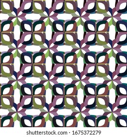 Abstract background texture in geometric ornamental style. Seamless design.