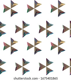 Abstract background texture in geometric ornamental style. Seamless design.