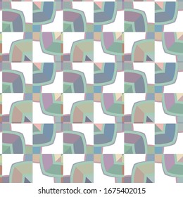 Abstract background texture in geometric ornamental style. Seamless design.