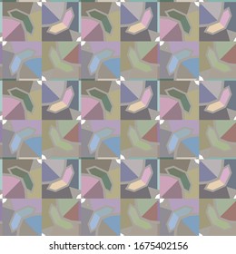 Textura de fondo abstracta en estilo ornamental geométrico. Diseño impecable.