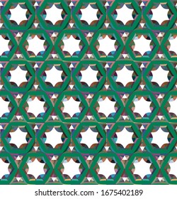Textura de fondo abstracta en estilo ornamental geométrico. Diseño impecable.
