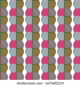 Abstract background texture in geometric ornamental style. Seamless design.