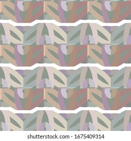 Abstract background texture in geometric ornamental style. Seamless design.