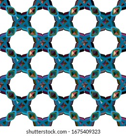 Abstract background texture in geometric ornamental style. Seamless design.