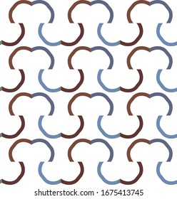 Abstrakte Hintergrundtextur im geometrischen Zierstil. Nahtloses Design.