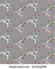 Textura de fondo abstracta en estilo ornamental geométrico. Diseño impecable.