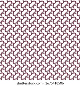 Abstrakte Hintergrundtextur im geometrischen Zierstil. Nahtloses Design.
