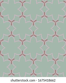 Abstrakte Hintergrundtextur im geometrischen Zierstil. Nahtloses Design.