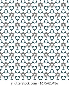 Abstract background texture in geometric ornamental style. Seamless design.