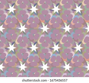 Abstrakte Hintergrundtextur im geometrischen Zierstil. Nahtloses Design.