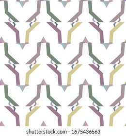 Abstract background texture in geometric ornamental style. Seamless design.