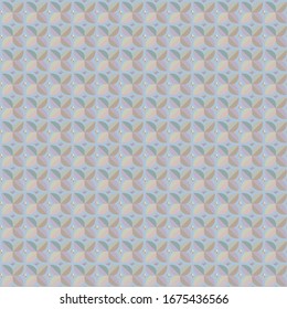 Abstrakte Hintergrundtextur im geometrischen Zierstil. Nahtloses Design.
