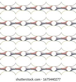 Abstract background texture in geometric ornamental style. Seamless design.