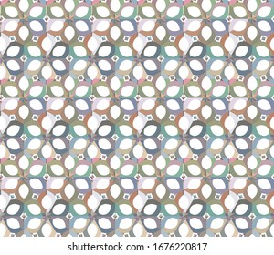 Abstract background texture in geometric ornamental style. Seamless design.