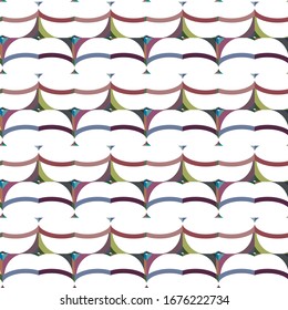 Abstract background texture in geometric ornamental style. Seamless design.