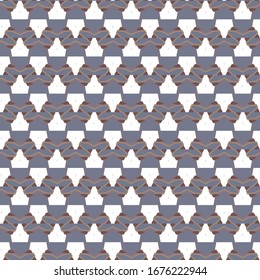 Abstract background texture in geometric ornamental style. Seamless design.