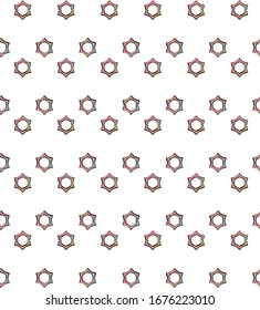 Abstract background texture in geometric ornamental style. Seamless design.