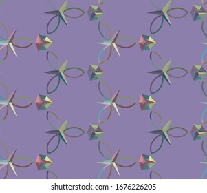 Abstract background texture in geometric ornamental style. Seamless design.