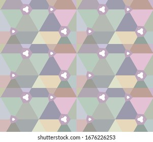 Abstract background texture in geometric ornamental style. Seamless design.
