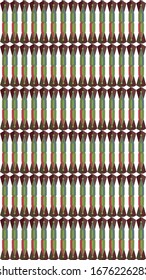 Abstract background texture in geometric ornamental style. Seamless design.