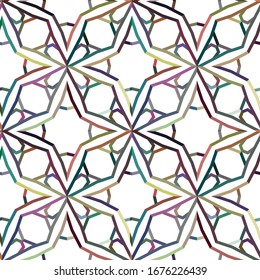 Abstract background texture in geometric ornamental style. Seamless design.